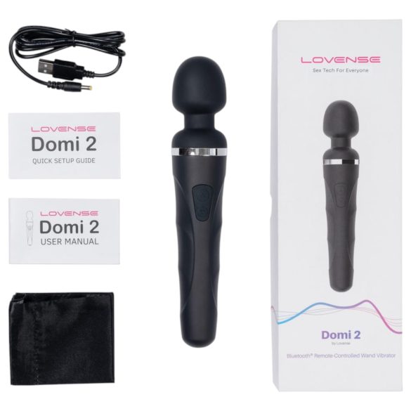 LOVENSE Domi 2 - smarter Massage-Vibrator (schwarz)