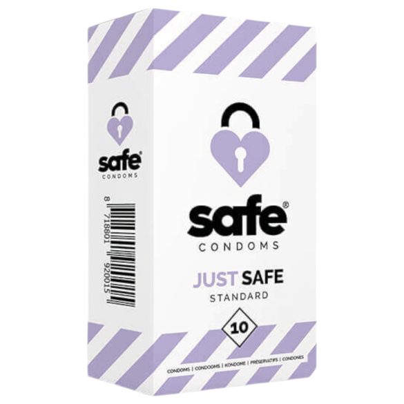 SAFE Just Safe - Standard Kondom - Vanille (10 Stk)