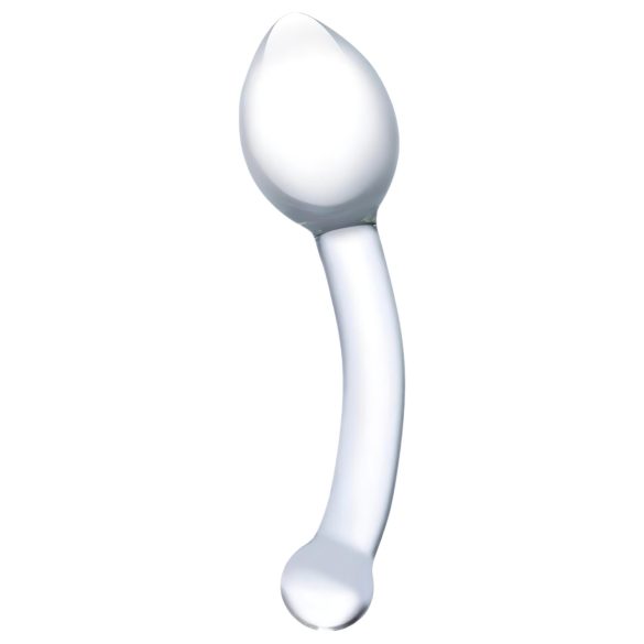 GLAS - Glas Analdildo mit zwei Enden (transparent)