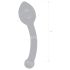 GLAS - Glas Analdildo mit zwei Enden (transparent)