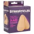 Stressticles - Stressball Hoden (natur)