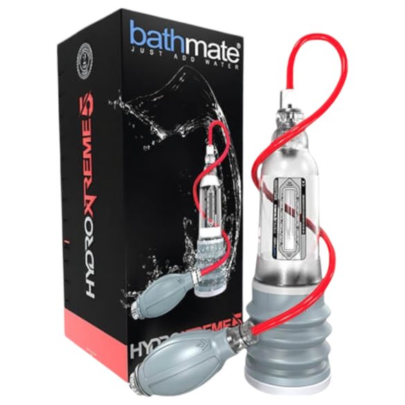BathMate Xtreme Hydromax 5 - Hydropumpen Set (transparent)