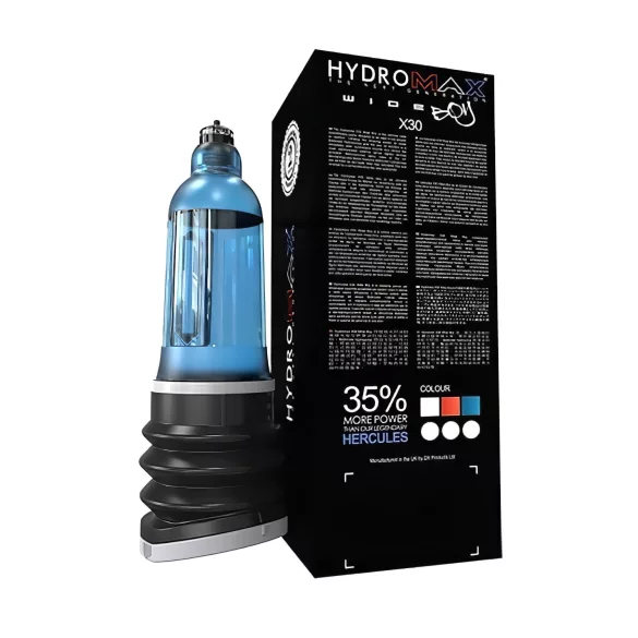 Bathmate Hydromax 7 Wide Boy - Hydropumpe (blau)