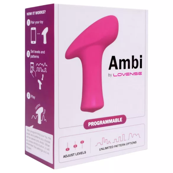 LOVENSE Ambi - intelligenter, 2-motoriger Klitorisvibrator (pink)