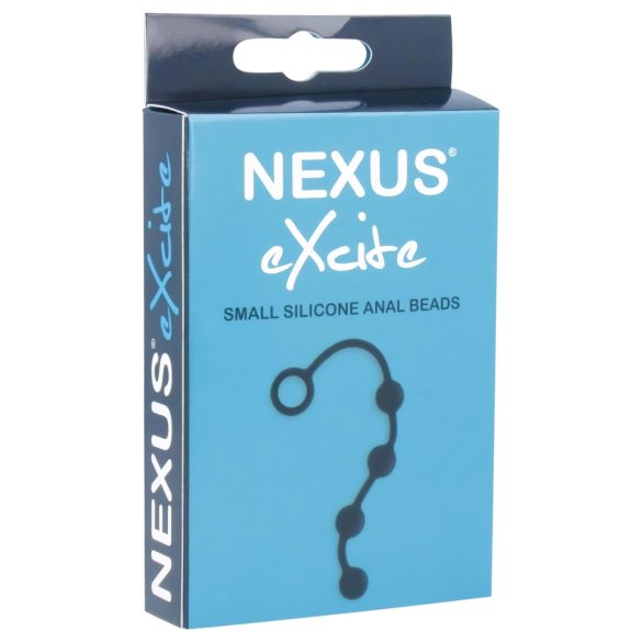 Nexus Excite - 4-fach Analperlen-Dildo - Schwarz (klein)