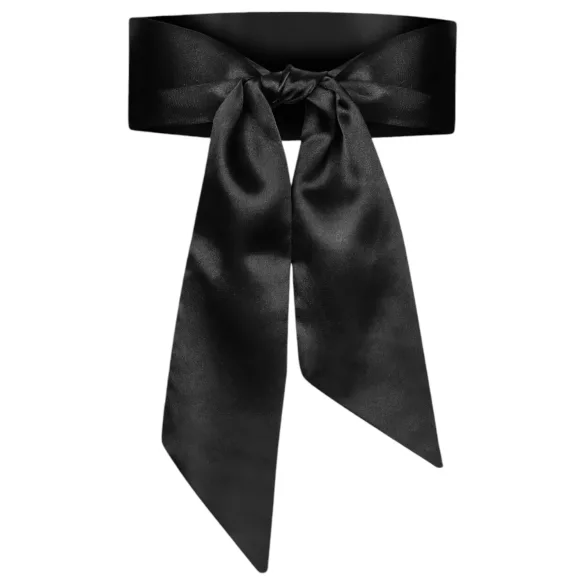 Obsessive Augenbinde - Bondage-Schal (schwarz)