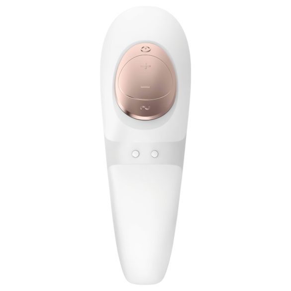 Satisfyer Pro 4 Couples - Akku-Luftwellen-Paarvibrator (Weiß)