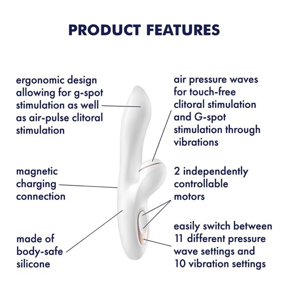 Satisfyer Pro+ G-spot - Klitoris- und G-Punkt-Vibrator
