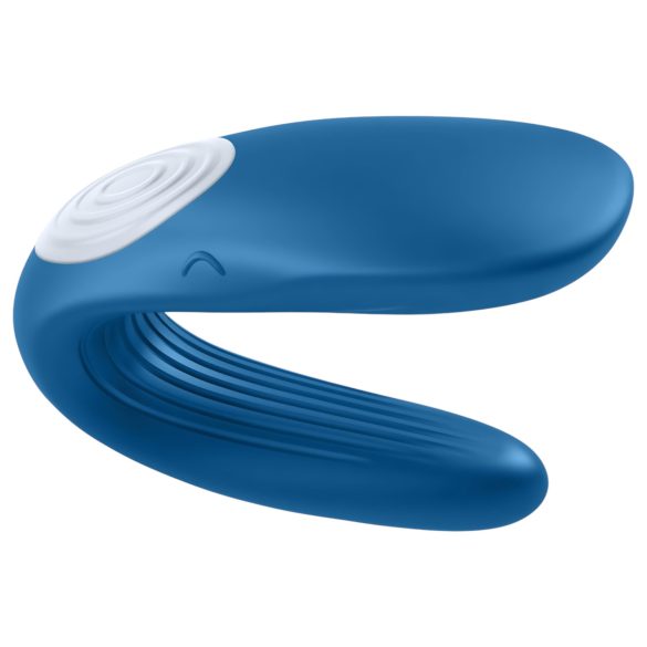 Satisfyer Doppelwal - 2-motoriger Partnervibrator (blau)