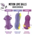 FEELZTOYS Foxy - wasserdichtes vibrierendes Ei (lila)