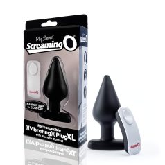 Screaming Plug XL - Analvibrator (schwarz)