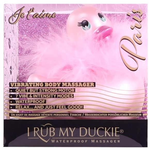 My Duckie Paris 2.0 - wasserdichter Enten-Klitorisvibrator (pink)
