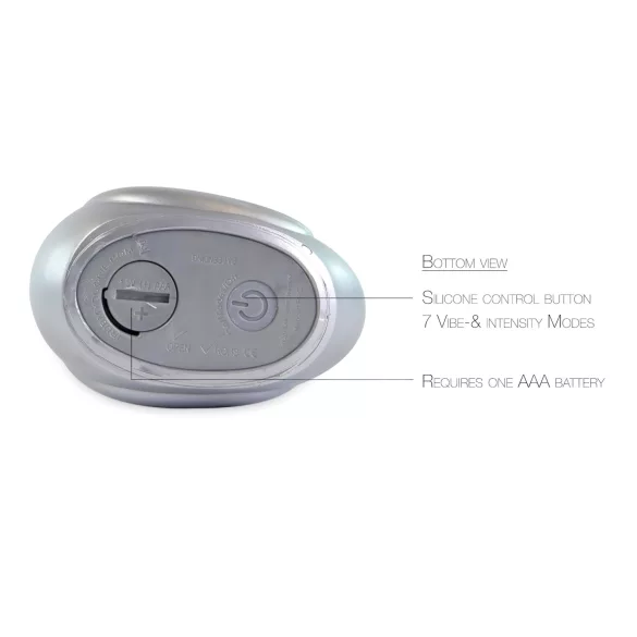 My Duckie Paris 2.0 - Klitorisvibrator (silber)
