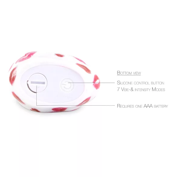 My Duckie Romance 2.0 - wasserdichter Klitoris-Vibrator (weiß-pink)