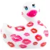 My Duckie Romance 2.0 - wasserdichter Klitoris-Vibrator (weiß-pink)
