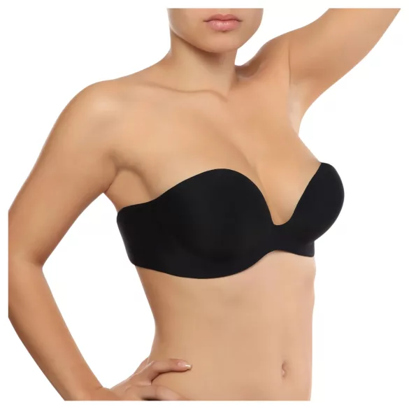 Bye Bra Gala D - Unsichtbarer Push-up BH (schwarz)