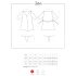 Obsessive Satinia Robe - Satin Morgenmantel Set (Schwarz) - L/XL