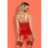 Obsessive Lovica - Spitze Strapstop & String (Rot)