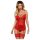 Obsessive Lovica - Spitze Strapstop & String (Rot) - L/XL