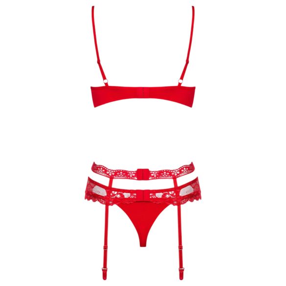 Obsessive Heartina - Dessous-Set (Rot)