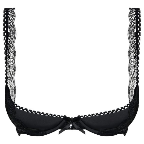 Obsessive Miamor - Spitzen-Balconette (schwarz) - L/XL