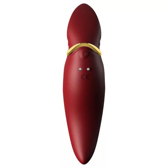 ZALO Hero - wiederaufladbarer, wasserdichter Klitorisvibrator (rot)