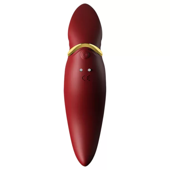 ZALO Hero - wiederaufladbarer, wasserdichter Klitorisvibrator (rot)