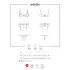 Obsessive Heartina - Dessous-Set (schwarz)