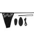 Screaming Panty - Akku- und Radioklitoris-Vibrator (schwarz)