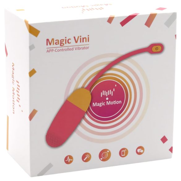Magic Motion Vini - intelligentes, aufladbares Vibro-Ei (orange)