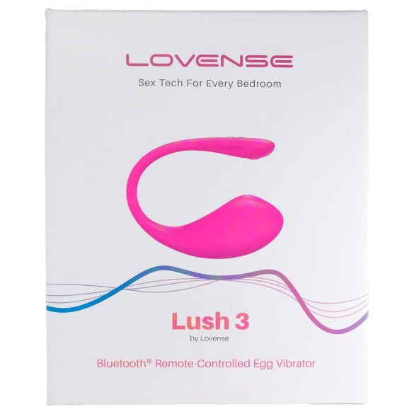 LOVENSE Lush 3 - Intelligentes Vibro-Ei (rosa)