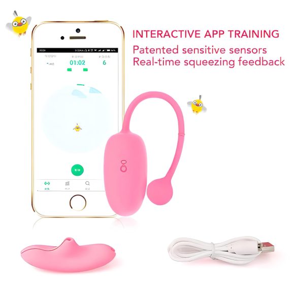 Magic Motion Kegel Coach - vibrierende Liebeskugeln (pink)