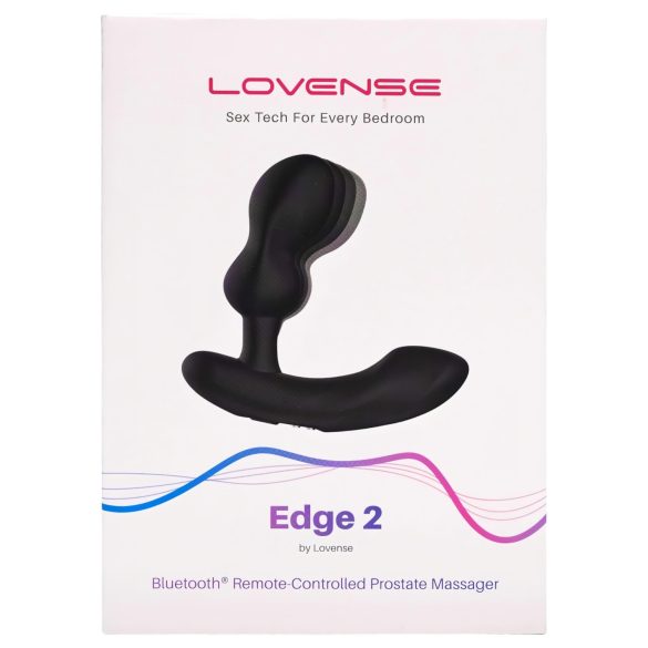 LOVENSE Edge 2 - intelligenter Prostatavibrator (schwarz)