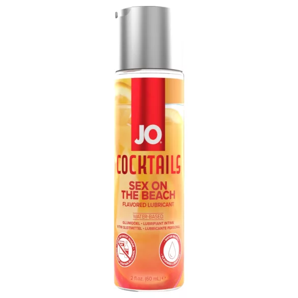 System JO Cocktails - wasserbasiertes Gleitgel - Sex on the Beach (60ml)