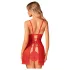 Obsessive Claussica - Babydoll & String (rot) - XL/XXL