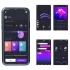 Magic Motion Rise - App-gesteuerter Vibrations-Penisring für Männer (schwarz)