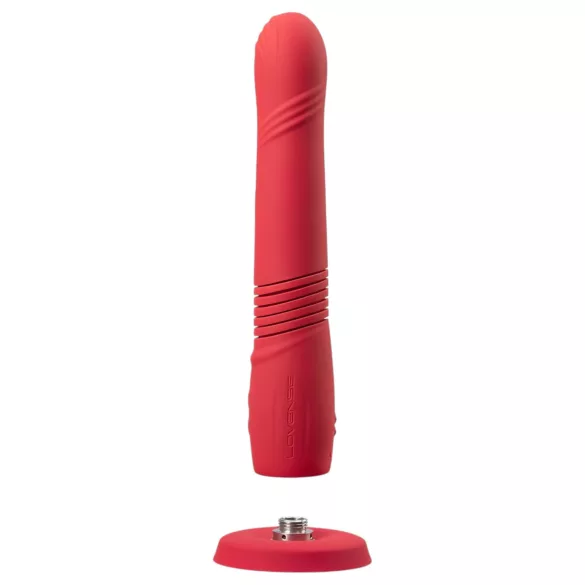 LOVENSE Gravity - wiederaufladbarer Stoßvibrator (rot)