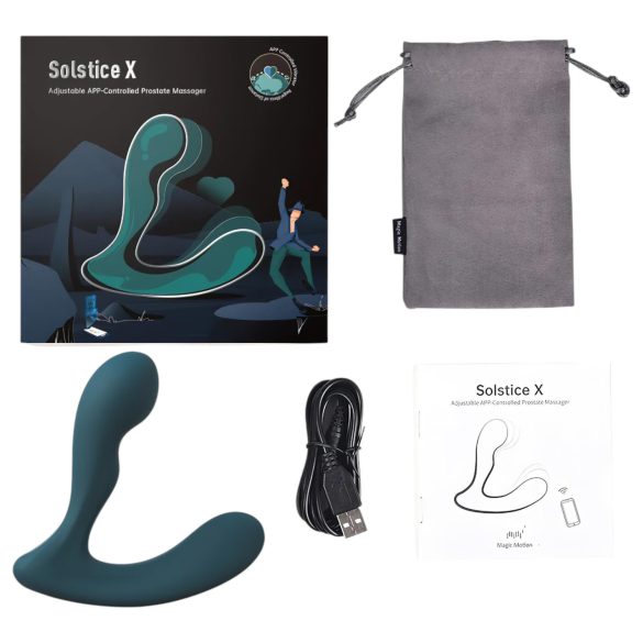 Magic Motion Solstice X - smarter Prostata-Vibrator (grün)