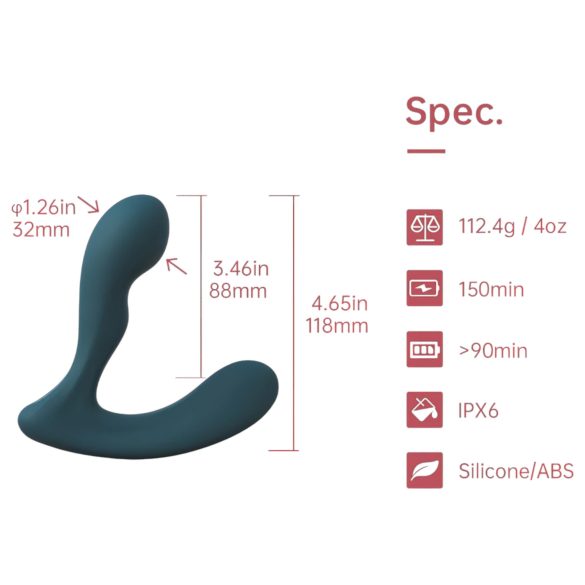 Magic Motion Solstice X - smarter Prostata-Vibrator (grün)