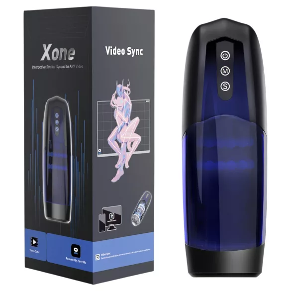Magic Motion Xone - App-gesteuerter Masturbator für Männer (blau)