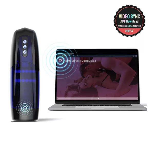 Magic Motion Xone - App-gesteuerter Masturbator für Männer (blau)