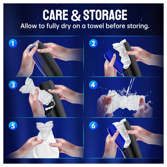 Magic Motion Xone - App-gesteuerter Masturbator für Männer (blau)