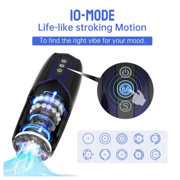 Magic Motion Xone - App-gesteuerter Masturbator für Männer (blau)