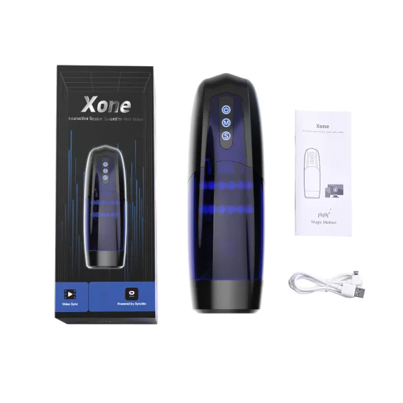 Magic Motion Xone - App-gesteuerter Masturbator für Männer (blau)