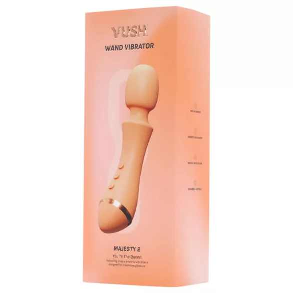 Vush Majesty 2 - Wiederaufladbarer, wasserdichter Vibrator (Orange)