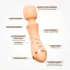 Vush Majesty 2 - Wiederaufladbarer, wasserdichter Vibrator (Orange)