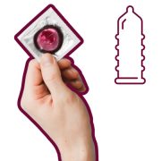 Kondome mit Noppen und Rillen