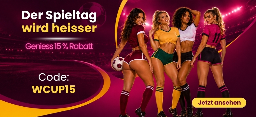 lovesexshop.ch lanciert eine Weltmeisterschaftsaktion mit Rabatten auf Sexspielzeug und Erotikartikel.