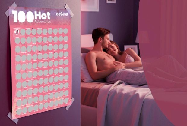 Würzt euer Liebesleben neu – das Desirel Rubbelposter für Paare