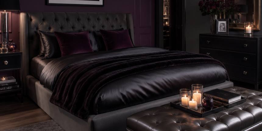 Stimmungsvolles Sexzimmer mit warmem Licht und privater Atmosphäre – lovesexshop.ch